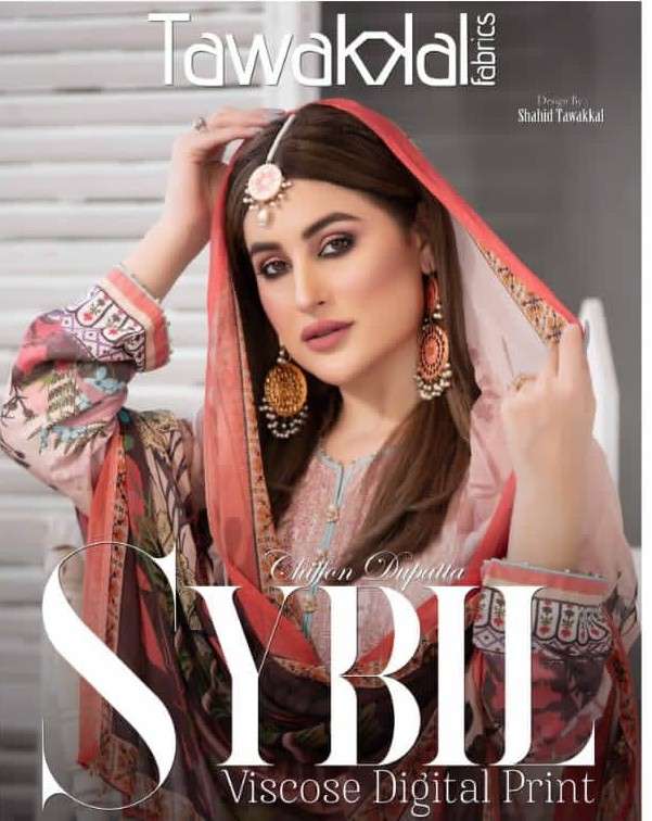 SYBIL VISCOSE EMBROIDERED BY TAWAKKAL 